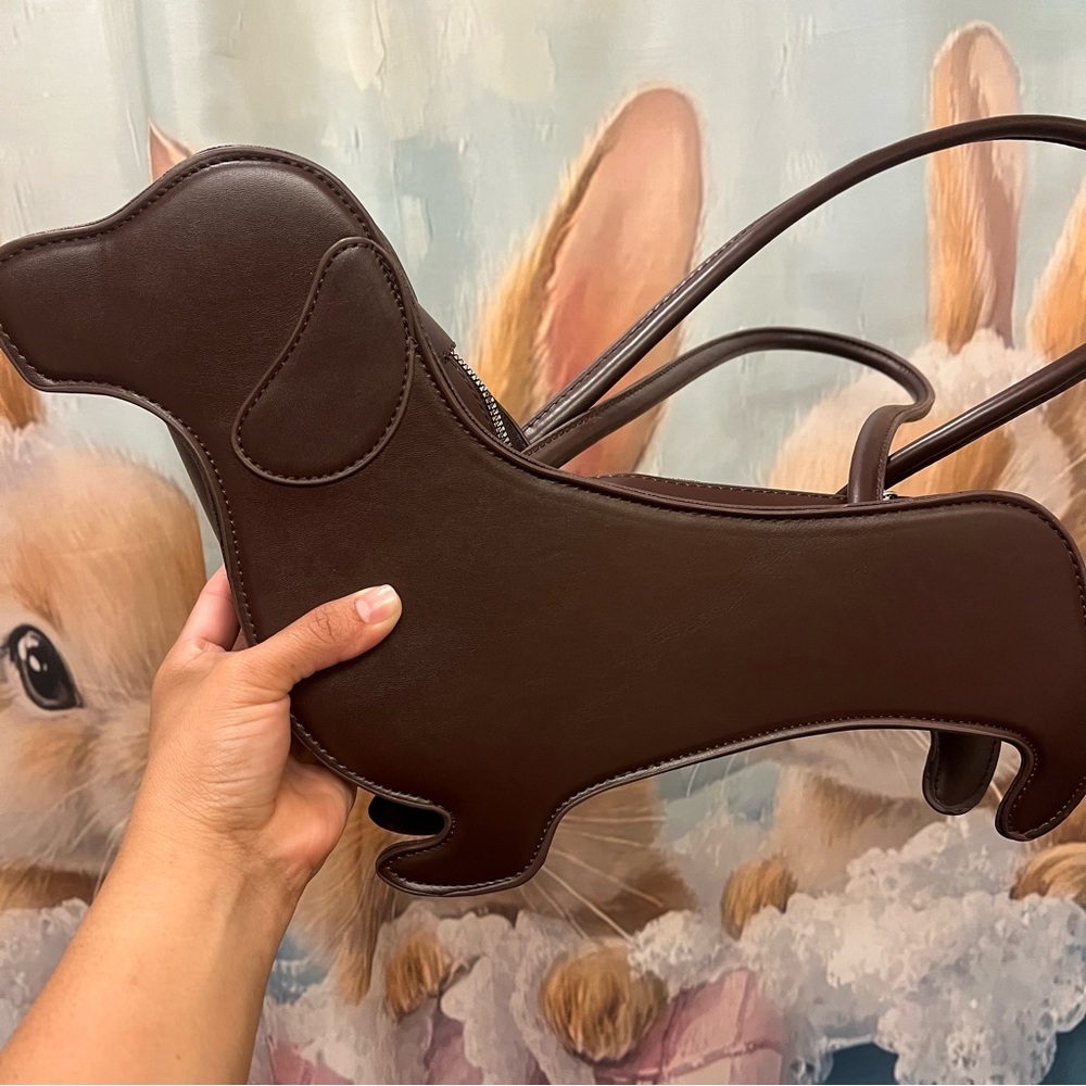 Brown Dachshund Bag